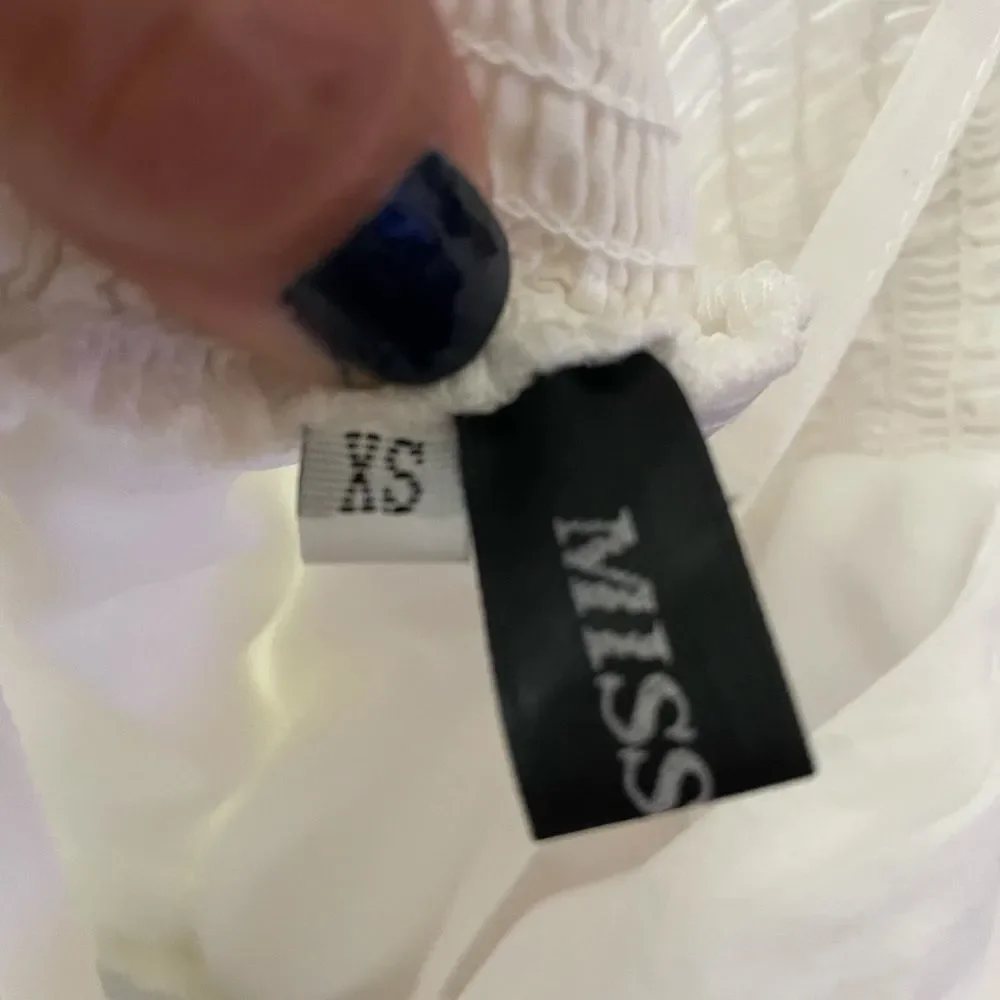 😍  Cami White Midi Dress ~ Size XS 😍 - Picture 6 of 6